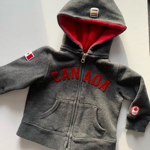 Hudsons Bay Zip Up Baby Sweater